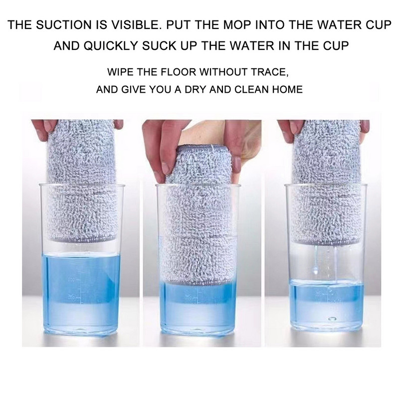 3 bucăți cârpă de înlocuire pentru cap de mop pentru spălare podea cu pulverizare plată cu fulger oferă tampon de curățat curat din microfibră