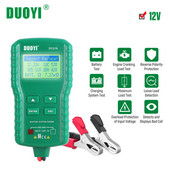 DUOYI DY219 Multimetru digital 12V Instrumente de diagnosticare pentru automobile Plumb acid 100 ~ 1700CCA Sarcină Analizor automat Tester baterie auto