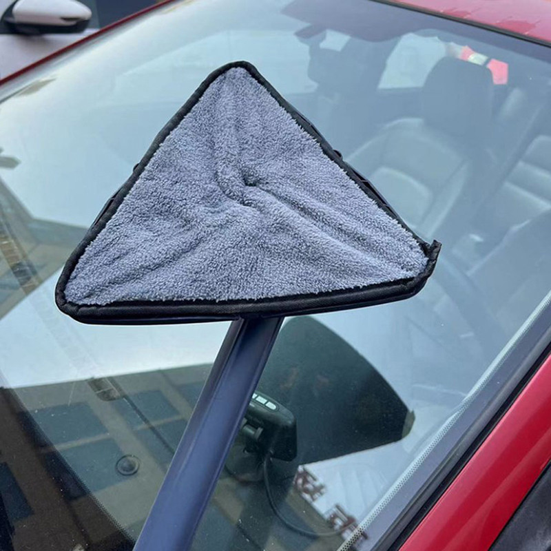 1 buc. Tampoane de înlocuire pentru mop triunghiular Capete de înlocuire pentru mop din microfibră pentru mop umed uscat, reutilizabile, lavabile Tampoane de schimb