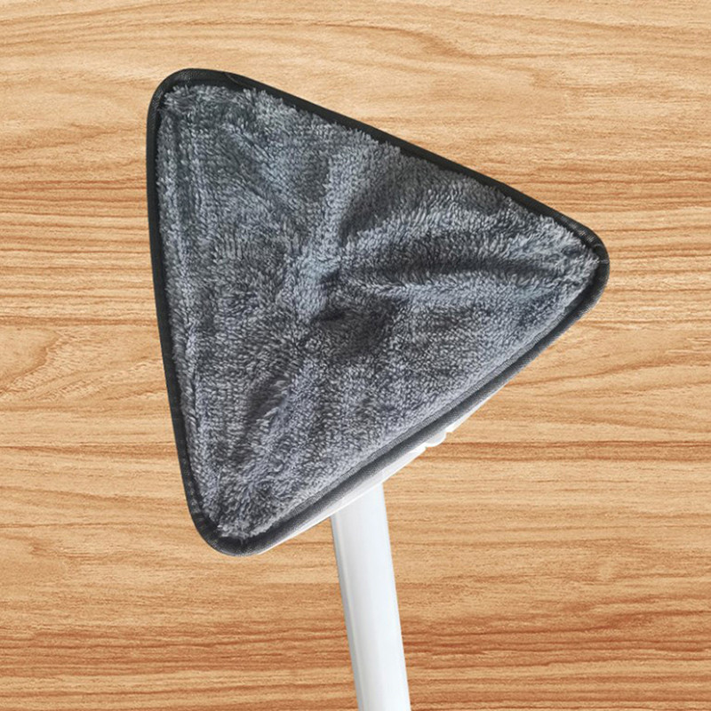 1 buc. Tampoane de înlocuire pentru mop triunghiular Capete de înlocuire pentru mop din microfibră pentru mop umed uscat, reutilizabile, lavabile Tampoane de schimb
