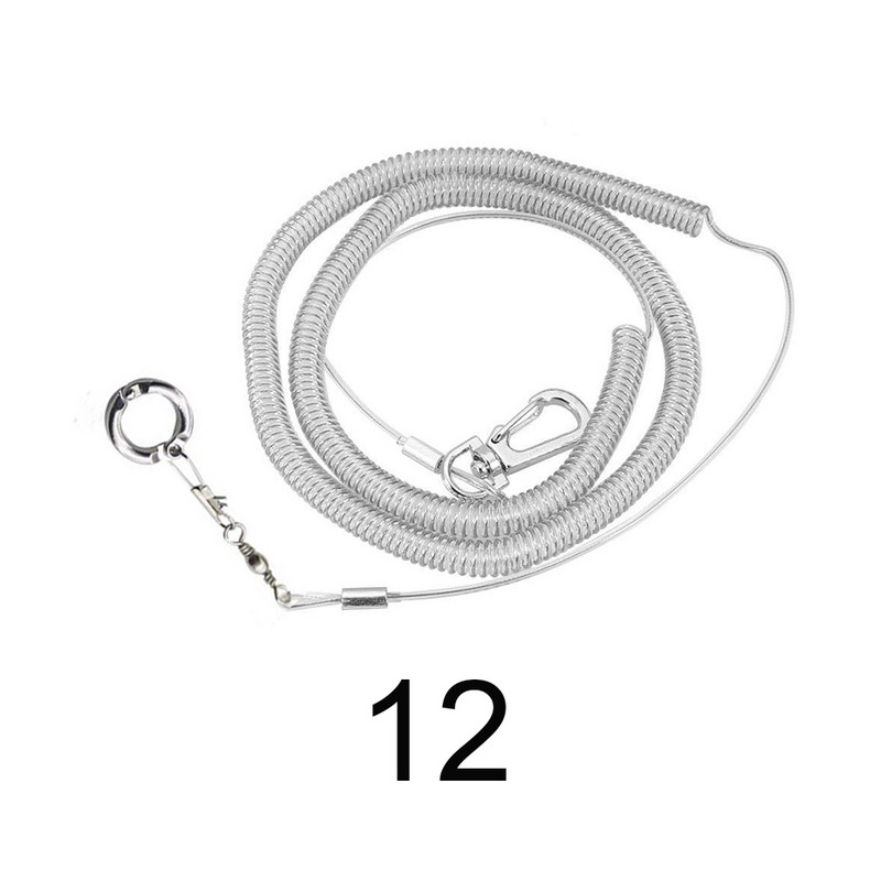 3 metri lesă pentru macau, frânghie de antrenament pentru zbor, anti mușcătură, cu inel pentru picior, papagal, în aer liber, ultra-ușor, ham flexibil pentru păsări.