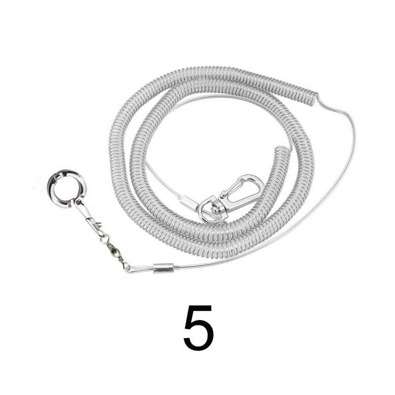 3 metri lesă pentru macau, frânghie de antrenament pentru zbor, anti mușcătură, cu inel pentru picior, papagal, în aer liber, ultra-ușor, ham flexibil pentru păsări.