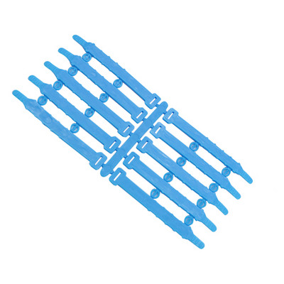 Inel pentru picioare din plastic moale din PVC 8mm 10mm 12mm 14mm 16mm Inel pentru picior de identificare pentru pui Material pentru păsări Ham pentru papagali 50 buc