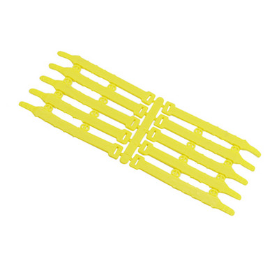 Inel pentru picioare din plastic moale din PVC 8mm 10mm 12mm 14mm 16mm Inel pentru picior de identificare pentru pui Material pentru păsări Ham pentru papagali 50 buc