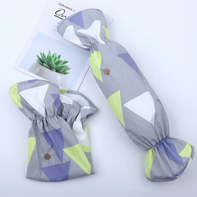 Tacâmuri Bandere de protecție pentru muncă, mâneci lungi, impermeabile, anti-murdare, pentru bărbați, femei, bucătărie, pentru gătit, pentru braț, manșete rezistente la ulei