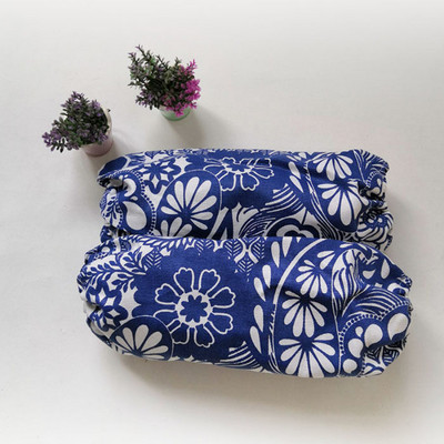 Mâneci peste mâneci Bumbac albastru și alb Curățare durabilă Anti-fouling Anti-murdar Mânecă lungă pentru brațe