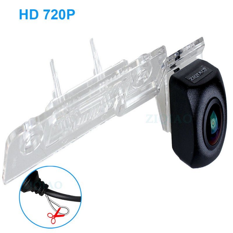 ZIQIAO pentru Skoda Octavia A5 2008-2014 Accesorii pentru iluminarea plăcuței Cameră spate HD HS086