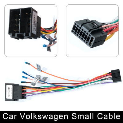 ISO kábelkocsi Android Player 2D sztereó rádió tartozékai Kia Suzuki VW Hyundai Honda Toyota Nissan Mitsubish Ford Outlande készülékhez
