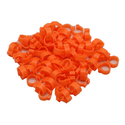 Inele pentru porumbei 8mm Inel de identificare baionetă Deschidere Inel pentru porumbei Culoare Inel pentru picior de porumbel Accesorii pentru porumbei Aparate pentru păsări 100 buc