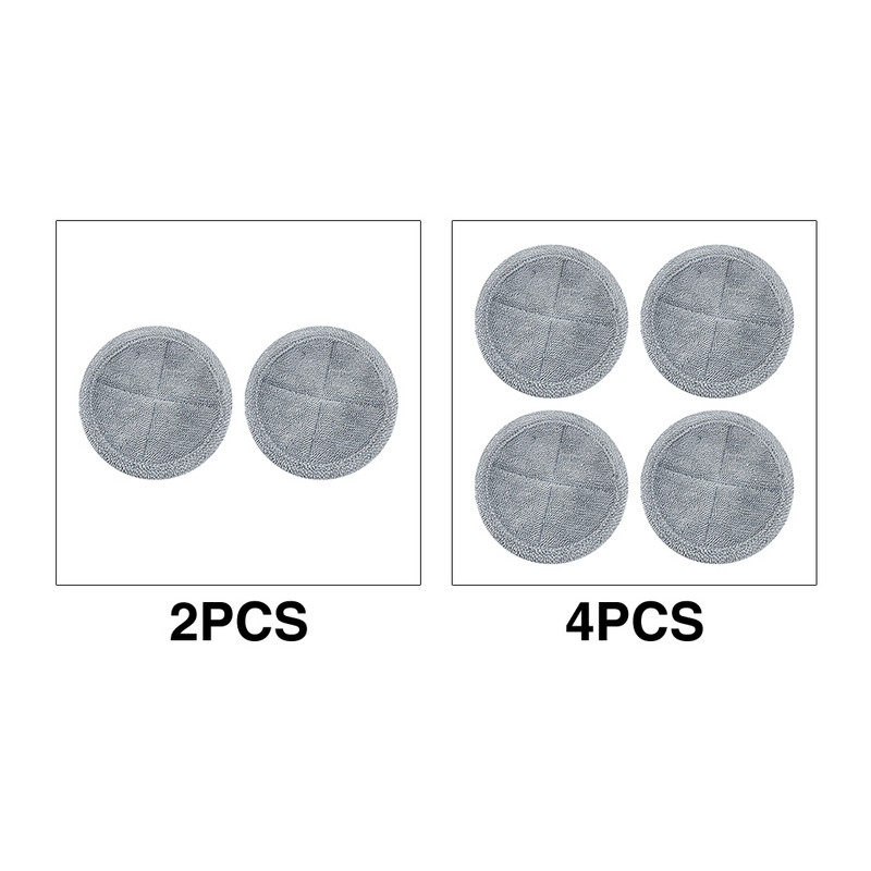 Piese de schimb din microfibră pentru casă Mop electric moale Instalare ușoară Tampă de mop Spălarea podelei Curățare Lavabilă Reutilizabilă