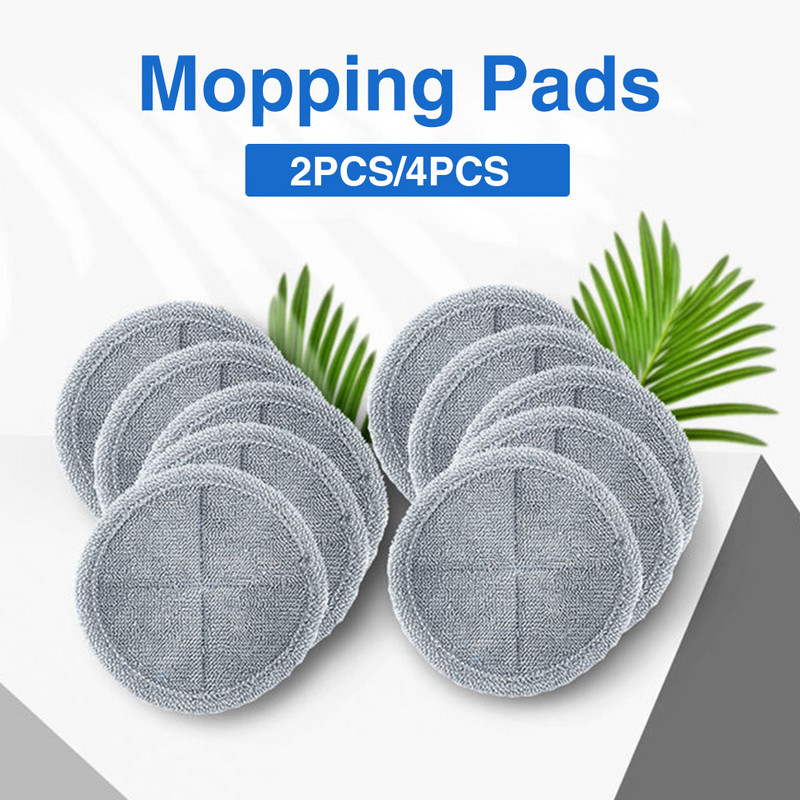 Piese de schimb din microfibră pentru casă Mop electric moale Instalare ușoară Tampă de mop Spălarea podelei Curățare Lavabilă Reutilizabilă