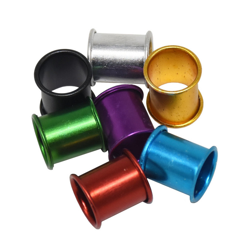 100 buc Inele porumbei 8 mm Inel de aluminiu Inel de identificare Inel de porumbei Inel de picior de porumbei de culoare Materiale pentru porumbei Aparate pentru păsări