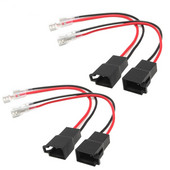 1/2 pár 15 cm-es hangszórókábel adapter dugós csatlakozók Sudio Wire csatlakozó Vauxhall /Renault /Volkswagen /Nissan /Audi A2 A4 számára