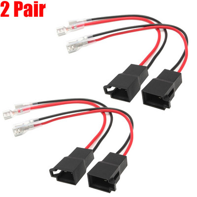 1/2 pár 15 cm-es hangszórókábel adapter dugós csatlakozók Sudio Wire csatlakozó Vauxhall /Renault /Volkswagen /Nissan /Audi A2 A4 számára