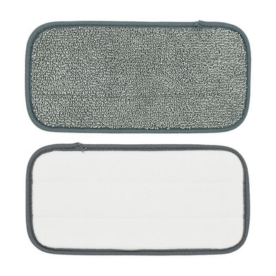 Înlocuire cap de mop din 2 piese Tampă de curățare pentru casă Reumplere de chenille Înlocuire cap de mop de praf de uz casnic potrivit pentru curățarea podelei