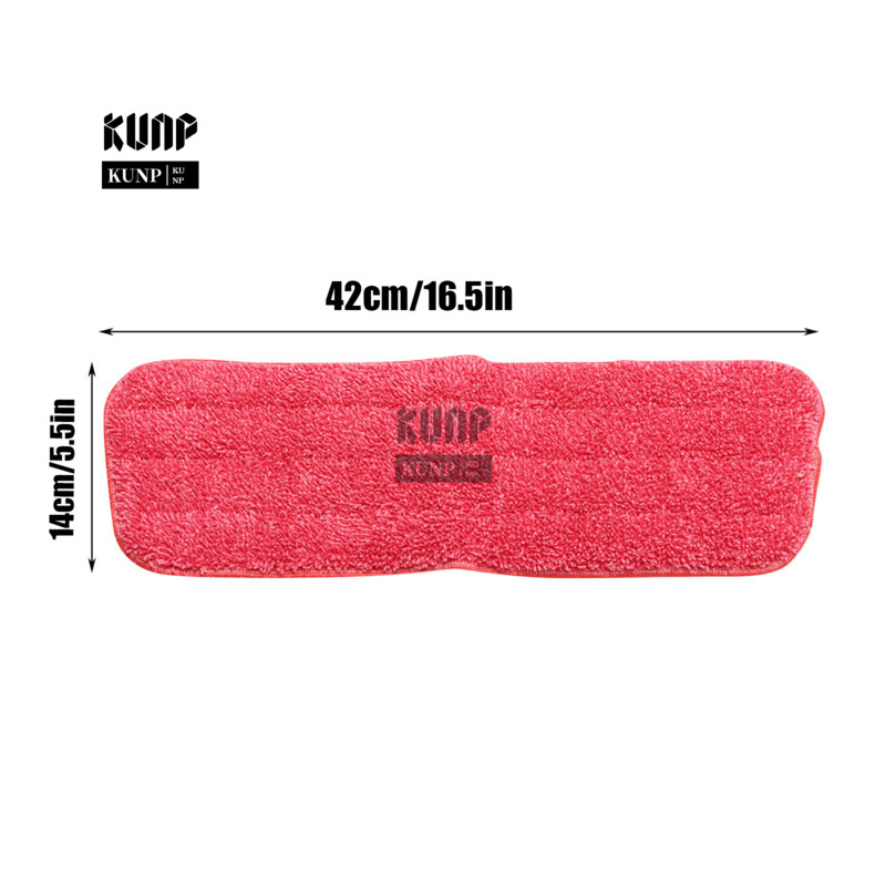 Pakaitinis mikropluošto šluostės padas purškiamoms šluostėms ir šluostėms, plaunamos šluostės galvutėms buitinių dulkių valymo grindų rinkinys iš trijų