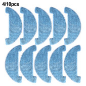 4/10db Mop Pads 360 P7 Robot Porszívókhoz Felmosó törlőkendők Rongy csere Tartozék Tartalék Felmosó párnák Padlótisztító kellékek
