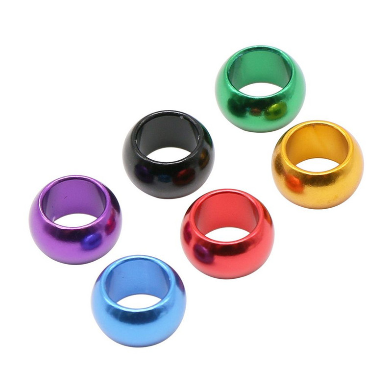 12 buc ID 8/10mm Inel din aluminiu pentru picior de porumbel fără număr Inel pentru picioare de pasăre Antrenament de zbor în aer liber Identificare porumbei care poartă