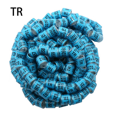 2022 Inele de picior de păsări în stil Arabia Saudită/Turcia Inel de identificare pentru concurs de plastic din aluminiu Semnalizare porumbei porumbei