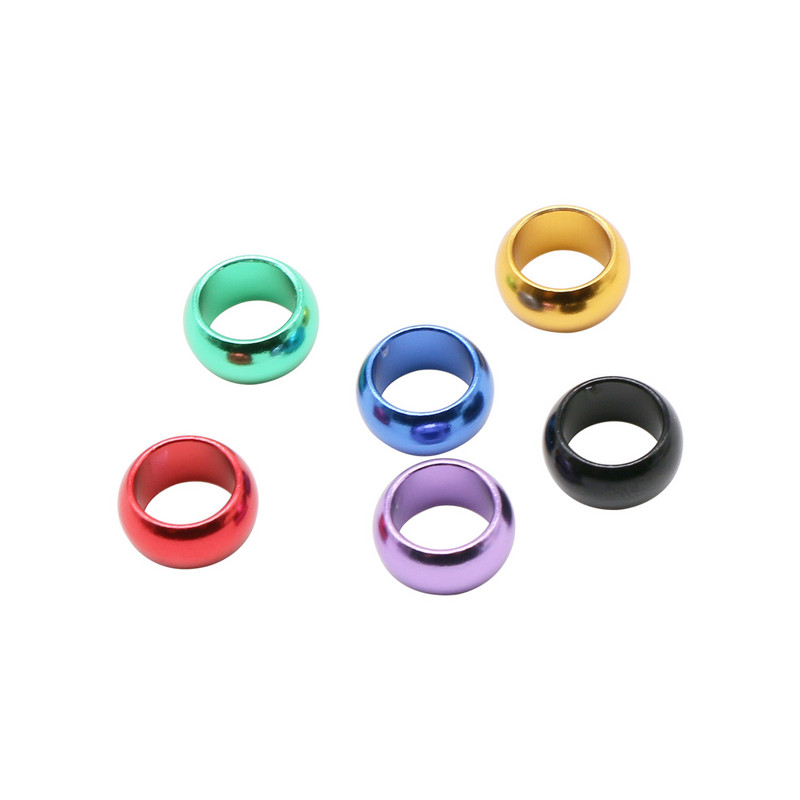 12 buc ID 8/10mm Inel din aluminiu pentru picior de porumbel Inel pentru picior de pasăre fără număr Antrenament de zbor în aer liber Identificare porumbei care poartă