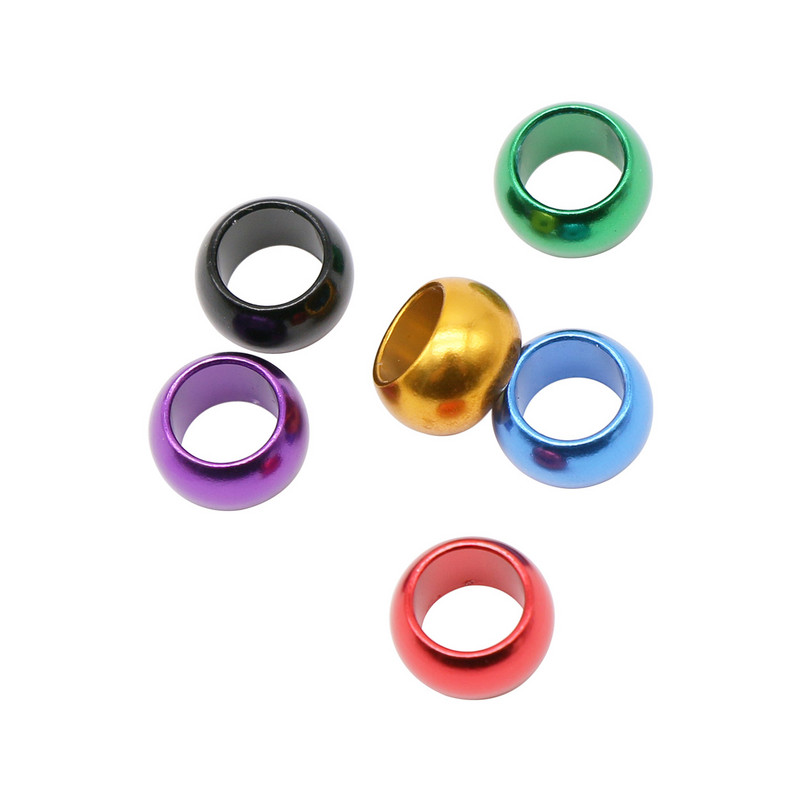 12 buc ID 8/10mm Inel din aluminiu pentru picior de porumbel Inel pentru picior de pasăre fără număr Antrenament de zbor în aer liber Identificare porumbei care poartă