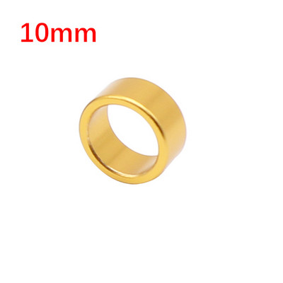 12 vnt Vidinis skersmuo 8/10 mm Aukštis 6 mm Aliuminis paukščio pėdos žiedas Nenumeruotas lauko balandžių skraidymo mokymo identifikatorius