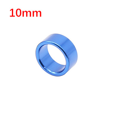 12 vnt Vidinis skersmuo 8/10 mm Aukštis 6 mm Aliuminis paukščio pėdos žiedas Nenumeruotas lauko balandžių skraidymo mokymo identifikatorius