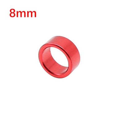 12 vnt Vidinis skersmuo 8/10 mm Aukštis 6 mm Aliuminis paukščio pėdos žiedas Nenumeruotas lauko balandžių skraidymo mokymo identifikatorius