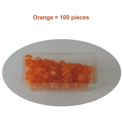 100 buc inele porumbei 8mm inel de identificare baionetă deschidere inel porumbei culoare inel picior porumbei consumabile pentru porumbei Aparate pentru păsări