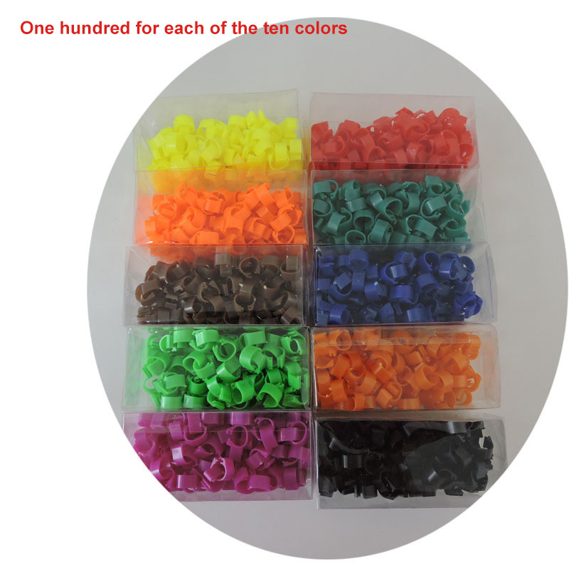 100 buc inele porumbei 8mm inel de identificare baionetă deschidere inel porumbei culoare inel picior porumbei consumabile pentru porumbei Aparate pentru păsări