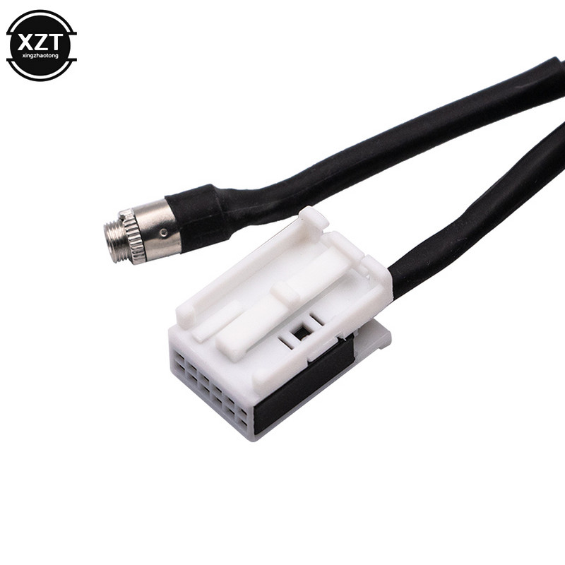 Cablu audio adaptor AUX auto pentru Peugeot 307 308 407 408 507 pentru Citroen C2 C5 C4 RD4 12Pin 3.5mm