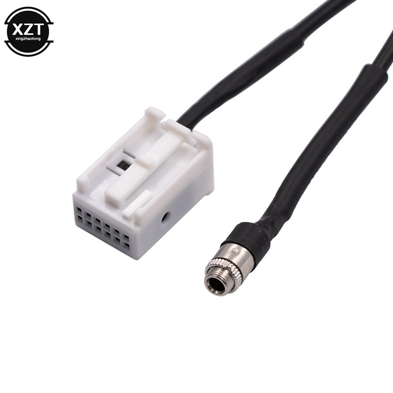 Cablu audio adaptor AUX auto pentru Peugeot 307 308 407 408 507 pentru Citroen C2 C5 C4 RD4 12Pin 3.5mm
