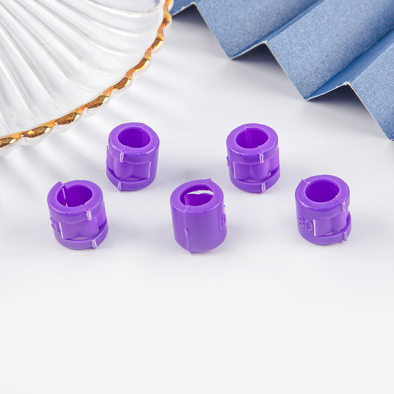 10 buc Inele pentru cleme pentru pasăre Inel pentru picior de porumbel Inele pentru clemă din plastic Etichetă pentru marcator pentru clemă pentru pasăre 0,9 cm