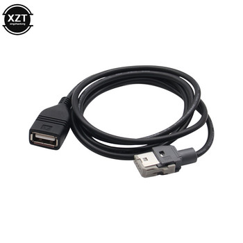 Автомобилен адаптер за USB кабел 4-пинов USB кабел за Peugeot 207 307 308 408 508 за Citroen с RD43 RD45 RD9 CD плейър