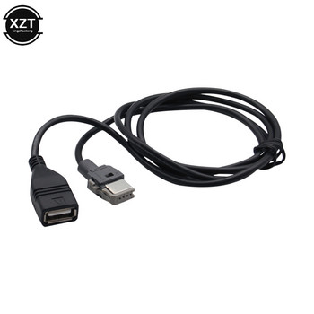 Автомобилен адаптер за USB кабел 4-пинов USB кабел за Peugeot 207 307 308 408 508 за Citroen с RD43 RD45 RD9 CD плейър