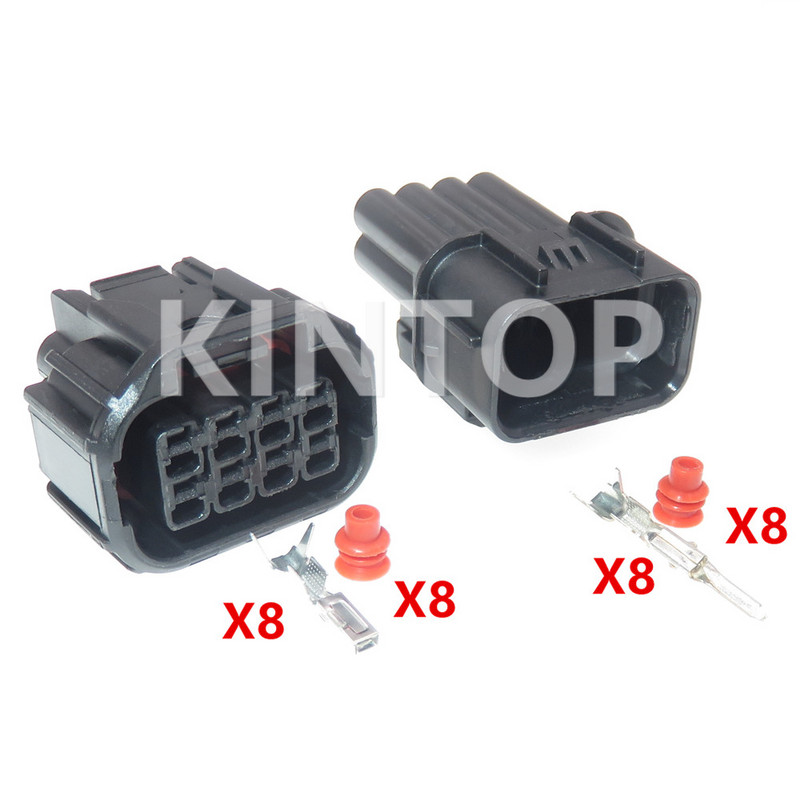 1 set 8 pini 6181-6850 6189-7423 priză cablu audio auto pentru Honda Civic Odyssey XRV VEZEL Conector etanșat pentru faruri auto LED