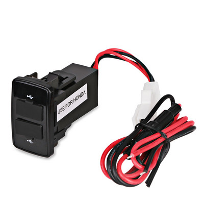 12V USB autós töltő aljzat tápadapter autós gyorstöltő tartozékok Toyotához Hondához Mitsubishihez Suzukihoz Mazdához