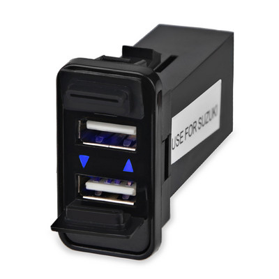 12V USB autós töltő aljzat tápadapter autós gyorstöltő tartozékok Toyotához Hondához Mitsubishihez Suzukihoz Mazdához
