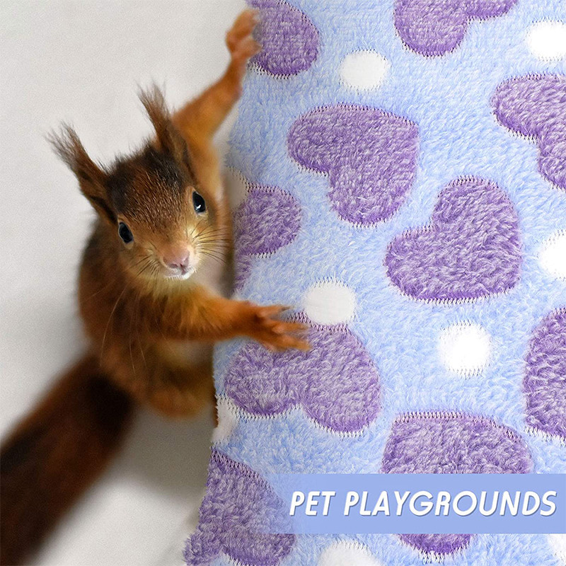 Cușcă mic pentru animale de companie Hamac cu două straturi Glider de zahăr Pat hamac cușcă caldă din lână Hamac suspendat Pat balansoar pentru chinchilla