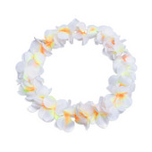 Divat Nyári Hawaii Virág Nyaklánc Szín Hawaii Virág Leis Díszruha Party Hawaii Beach DIY Party Beach Dekoráció
