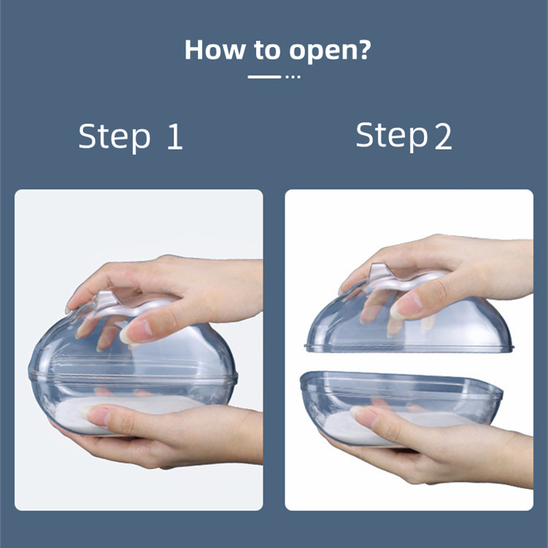 Hovedo Hamster Baie Transparent Hamster Mouse Toaletă Cutie Cușcă Baie Nisip Casă Jucărie Accesorii pentru animale mici