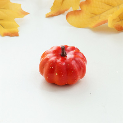 Mini mesterséges Halloween tök dekor szimuláció növényi barkácsolás kézműves Halloween otthoni parti dekoráció kellékek parasztház betakarítása