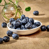 20 DB High Simulation Fruit Plastic Fake Blueberry Photo Props Fruit Home Mesterséges élelmiszerek Blueberry Fruit Shop Model Decor