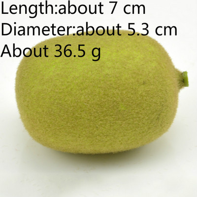 1PCS Artificial Simulation Kiwi Fruit Vegetables Νηπιαγωγείο Φωτογραφία Κήπου Στήριγμα Οικογενειακή διακόσμηση κουζίνας DIY Handwork