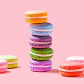 Szimuláció Macaron torta desszert modell esküvői desszert asztaldísz Macaron modell hamis étel esküvői fotó kellékek