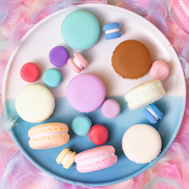 Simulare Macaron Tort Model Desert Nunta Desert Decorare Masa Model Macaron Mancare Falsa Rezita Fotografiei Nunta Favoare