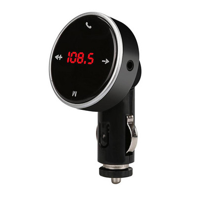 Fm adó autós vezeték nélküli Bluetooth-kompatibilis Fm rádió modulátor készlet kihangosító autós töltő Audio autós Aux MP3 zenelejátszó USB