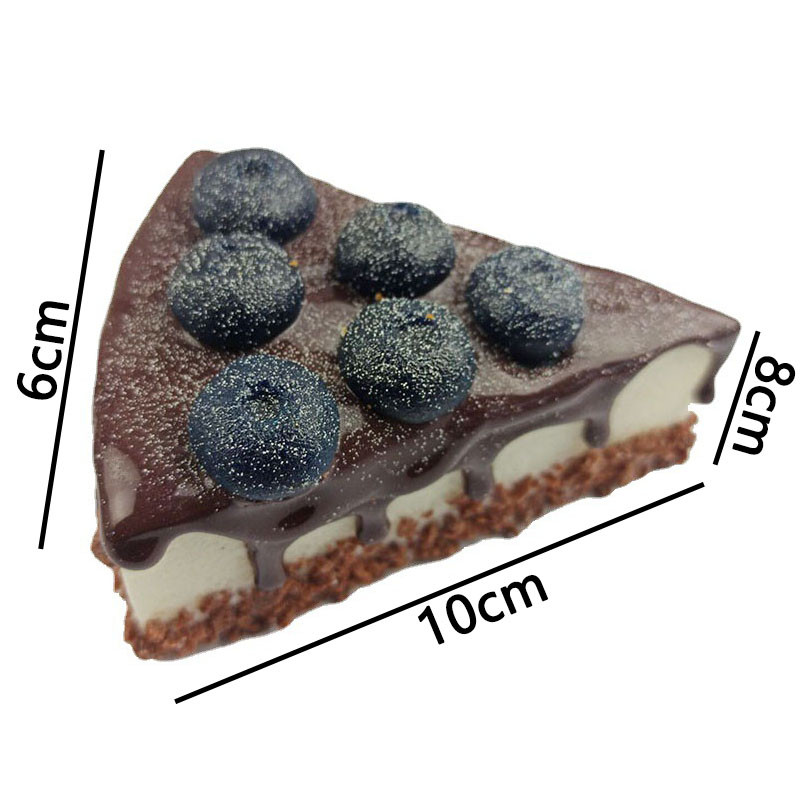 Prăjituri cu fructe artificiale Desert Mâncare falsă Pâine Simulare Tort Model Decorare Fotografie Recuzită Ornament de afișare Jucării pentru copii