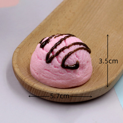 Simulation Ice Cream Ball Model Fake Sweet Sweet Cone Dessert Shop Lifelike Ice Cream Decor Photography Props Fake Food Model Στολίδι