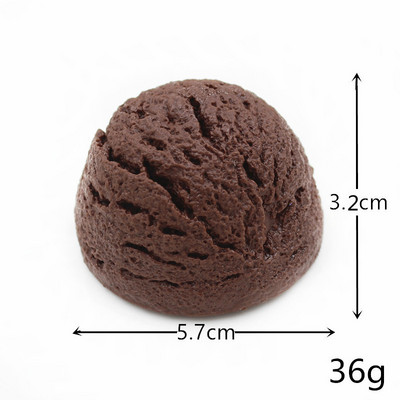 Simulation Ice Cream Ball Model Fake Sweet Sweet Cone Dessert Shop Lifelike Ice Cream Decor Photography Props Fake Food Model Στολίδι